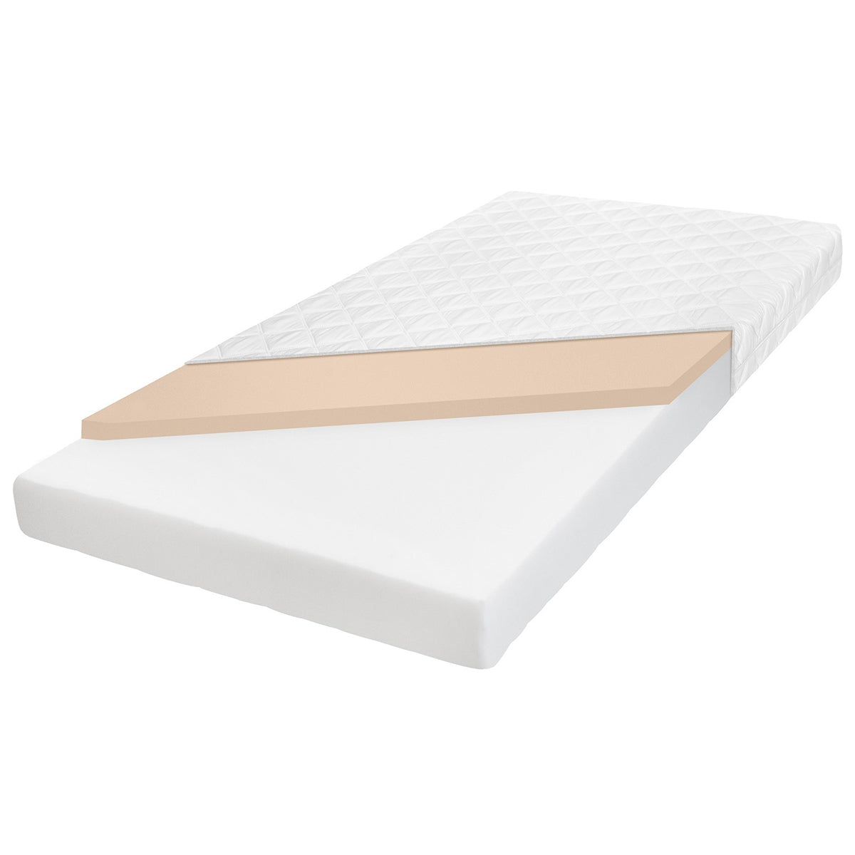 Matelas 90x190 mémoire de forme 18 cm Milo Blanc - vue 5