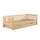 Lit banquette 90x200 sommier et tiroir de lit inclus Vipack Fritz - Bois