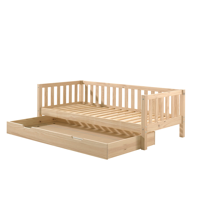 Tiroir de lit 90x190 Vipack Fritz - Bois - vue 2