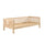 Lit banquette 90x200 sommier inclus Vipack Fritz - Bois