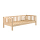 Lit banquette 90x200 sommier inclus Vipack Fritz - Bois