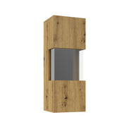 Vitrine murale 1 porte Glora Bois
