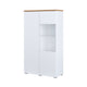 Vaisselier 2 portes Liko Blanc et Bois