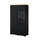 Vaisselier 2 portes Liko Noir et Bois