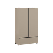 Petite armoire 2 portes 1 tiroir Lilia Taupe