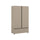 Petite armoire 2 portes 1 tiroir Lilia Taupe
