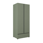 Armoire 2 portes 1 tiroir Lilia Vert