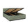 Lit coffre 160x200 sommier inclus Lilia Vert