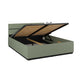 Lit coffre 160x200 sommier inclus Lilia Vert