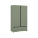 Petite armoire 2 portes 1 tiroir Lilia Vert