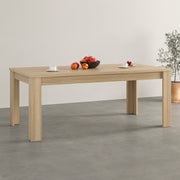 Table à manger 8 places Lucius Bois - vue 2