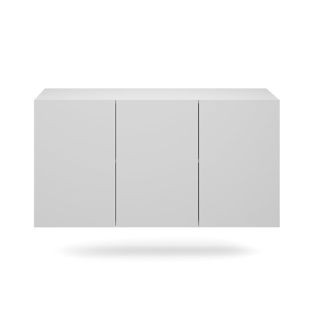 Buffet mural 3 portes Idao Blanc - vue 3