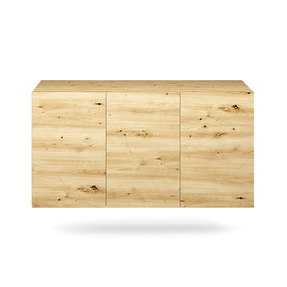 Buffet mural 3 portes Idao Bois clair - vue 3