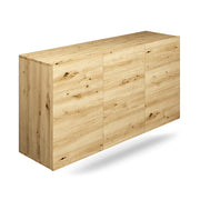 Buffet mural 3 portes Idao Bois clair