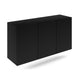 Buffet mural 3 portes Idao Noir