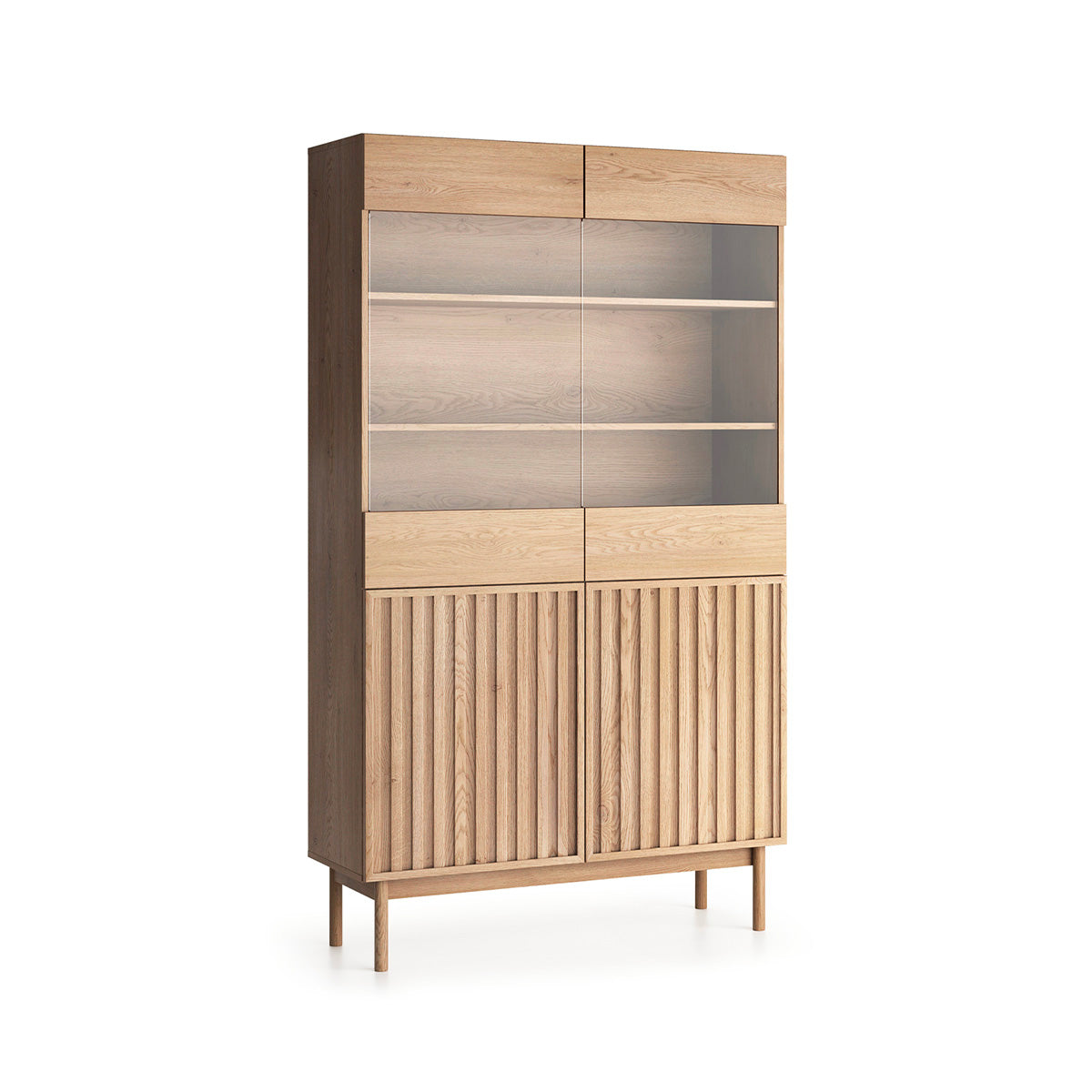 Vaisselier 2 portes Idor Bois