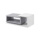 Table basse Ilyes Blanc et Béton