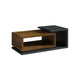 Table basse Ilyes Gris et Bois