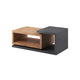 Table basse Ilyes Bois et Gris
