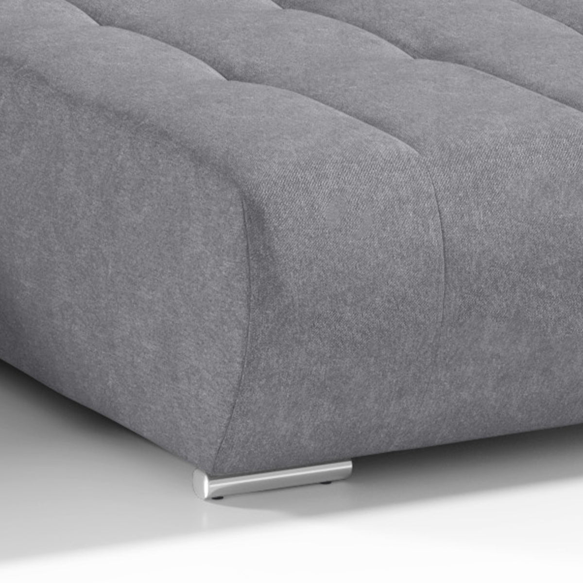 Canapé U 5 places convertible coffre Jonas Gris foncé - vue 7