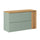 Meuble sous-vasque 100cm Jade Vert et Bois
