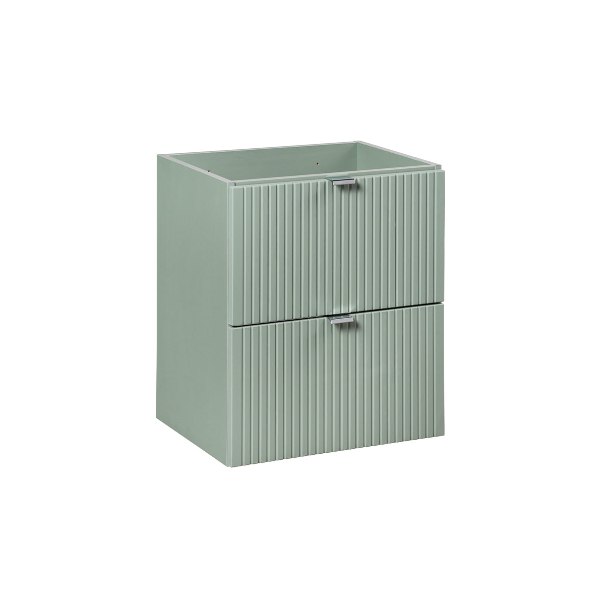 Meuble sous-vasque 50cm 2 tiroirs Jade Vert