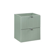 Meuble sous-vasque 50cm 2 tiroirs Jade Vert
