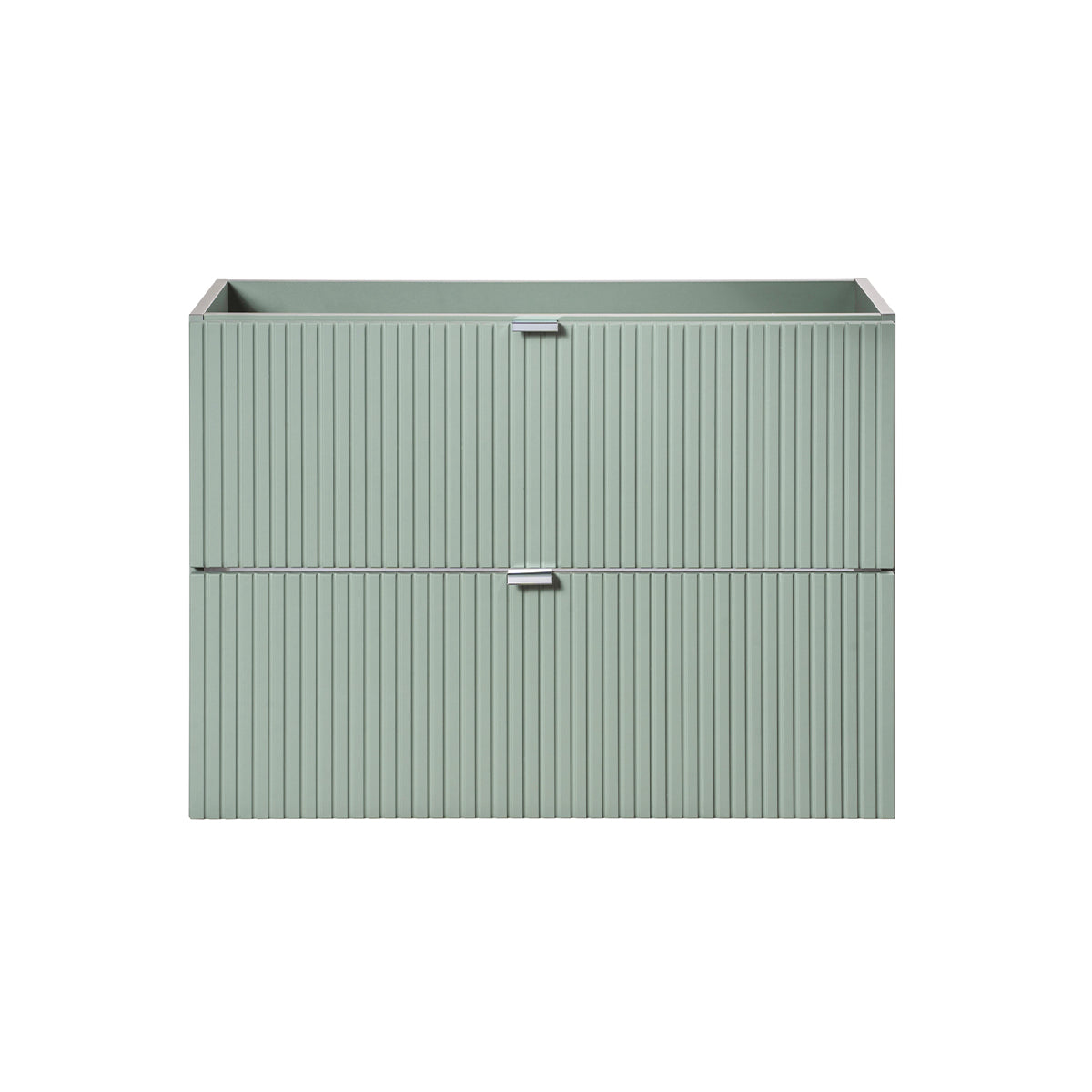 Meuble sous-vasque 80cm 2 tiroirs Jade Vert - vue 3