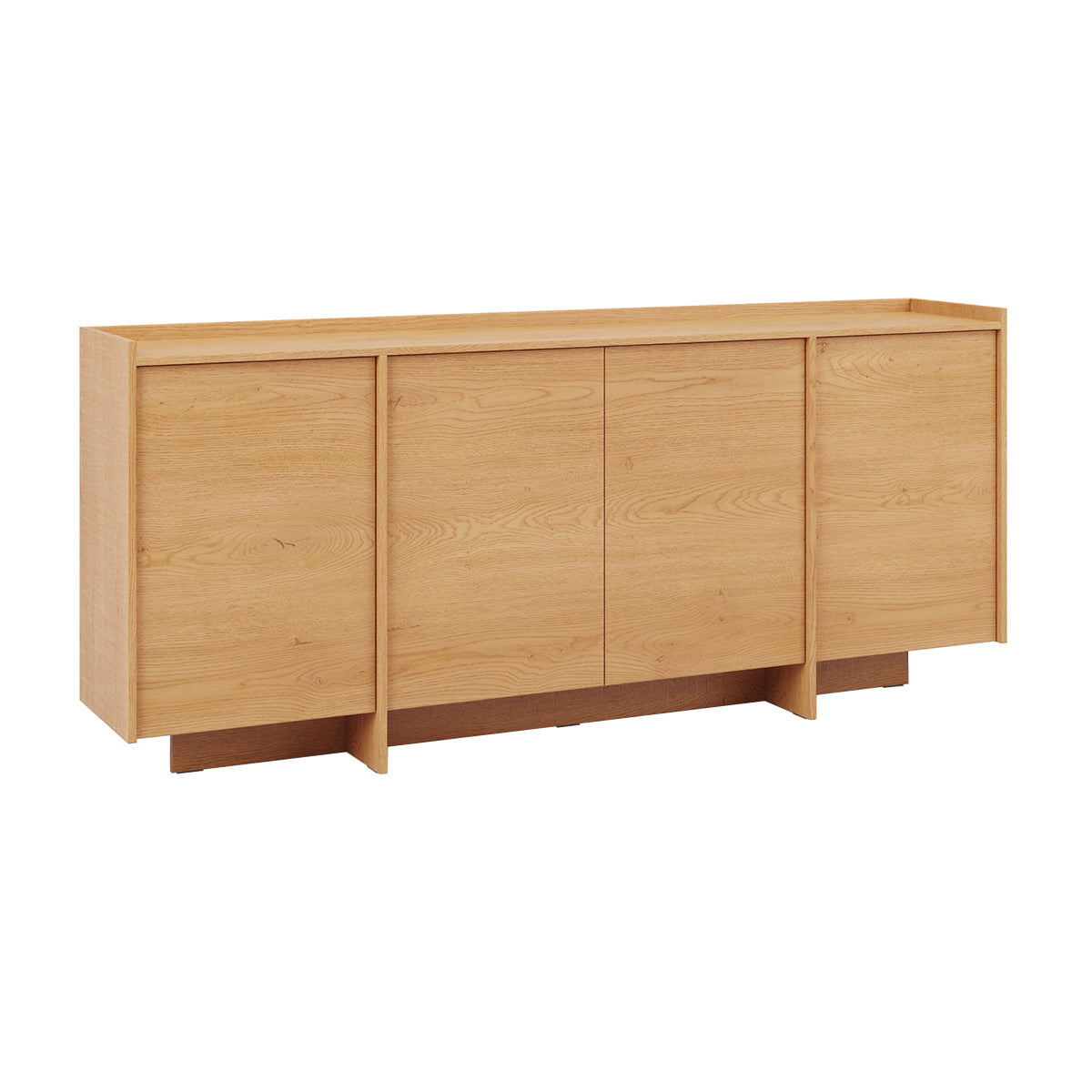 Buffet 4 portes Japandi Bois