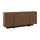 Buffet 4 portes Japandi Bois foncé