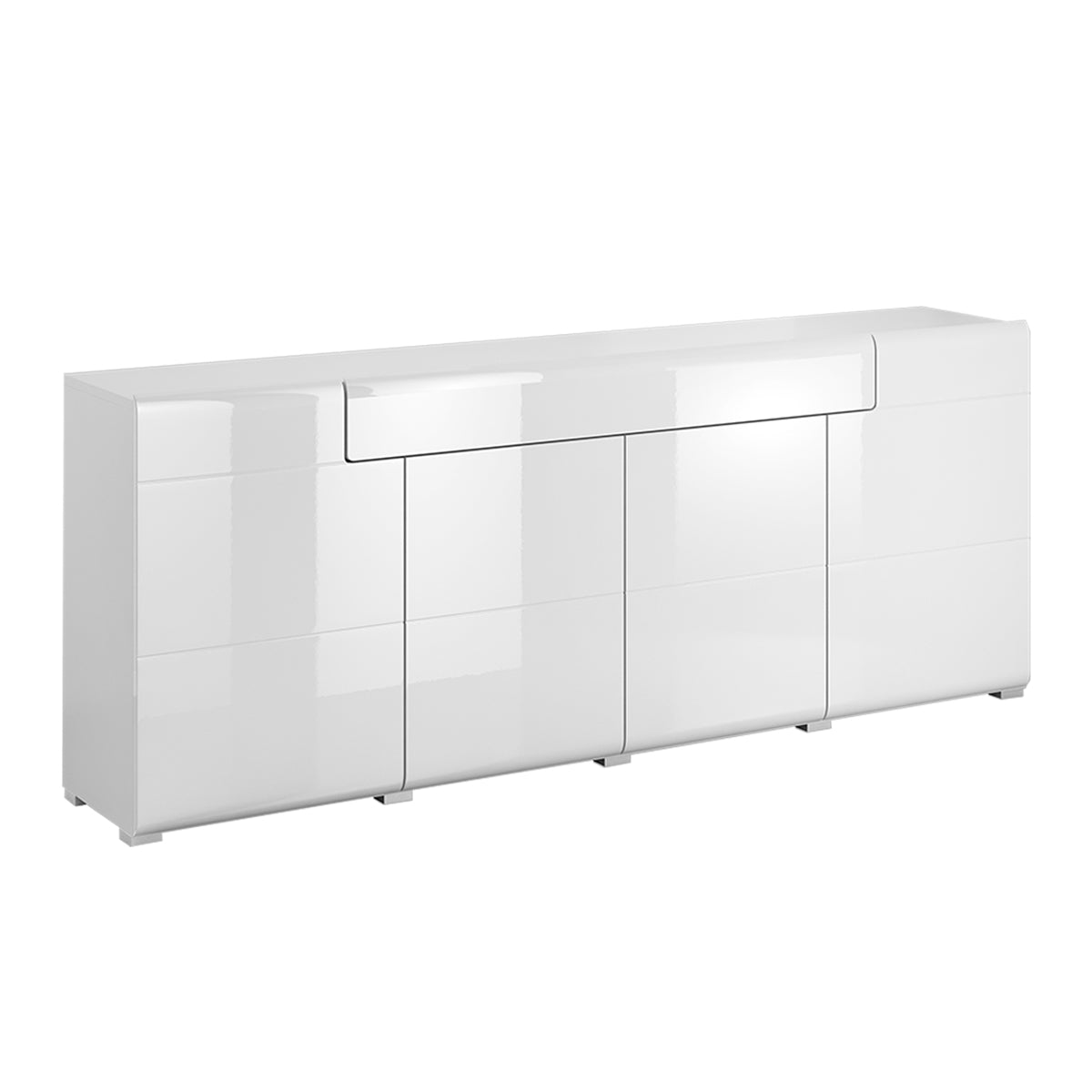 Buffet 4 portes 1 tiroir Jules Blanc