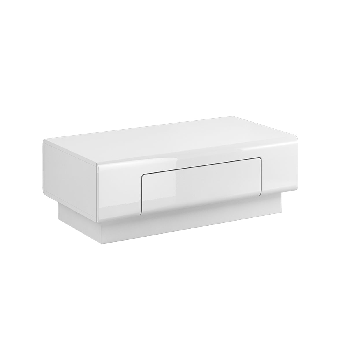 Table basse 1 tiroir Jules Blanc