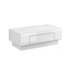 Table basse 1 tiroir Jules Blanc