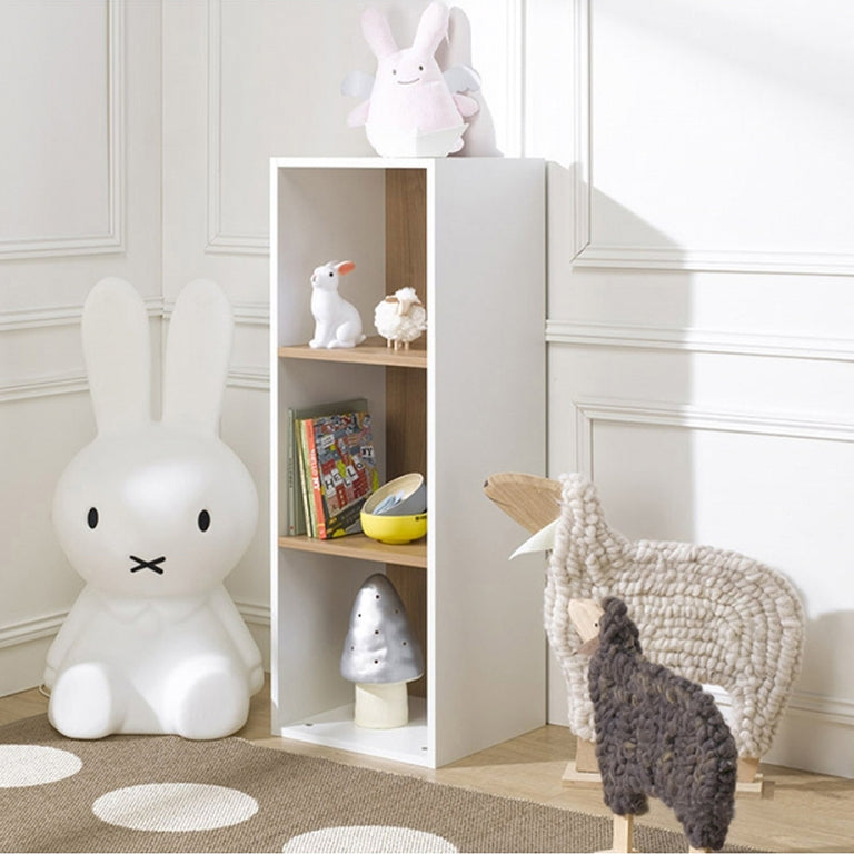 Meuble de rangement Junior Provence 3 cases - Blanc