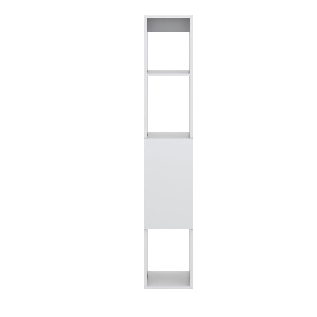 Bibliothèque murale 1 porte Idao Blanc - vue 5