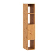 Bibliothèque murale 1 porte Idao Bois clair