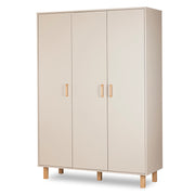 Armoire 3 portes Littlesky by Klups Laura Champagne et Bois
