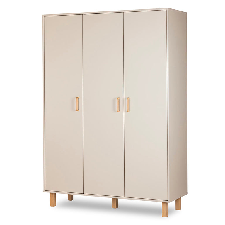 Armoire 3 portes Littlesky by Klups Laura Champagne et Bois