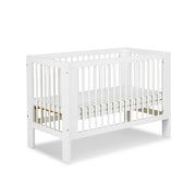 Lit bébé 60x120 sommier inclus Littlesky by Klups Olivia Blanc