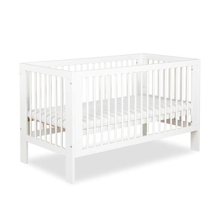 Lit évolutif 70x140 sommier inclus Littlesky by Klups Olivia Blanc - vue 2