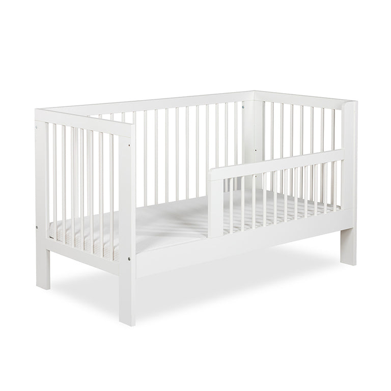 Lit évolutif 70x140 sommier inclus Littlesky by Klups Olivia Blanc - vue 3
