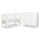 Lit bébé 60x120 et commode 3 tiroirs Littlesky by Klups Olivia Blanc