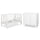 Lit évolutif 70x140 et commode 3 tiroirs Littlesky by Klups Olivia Blanc