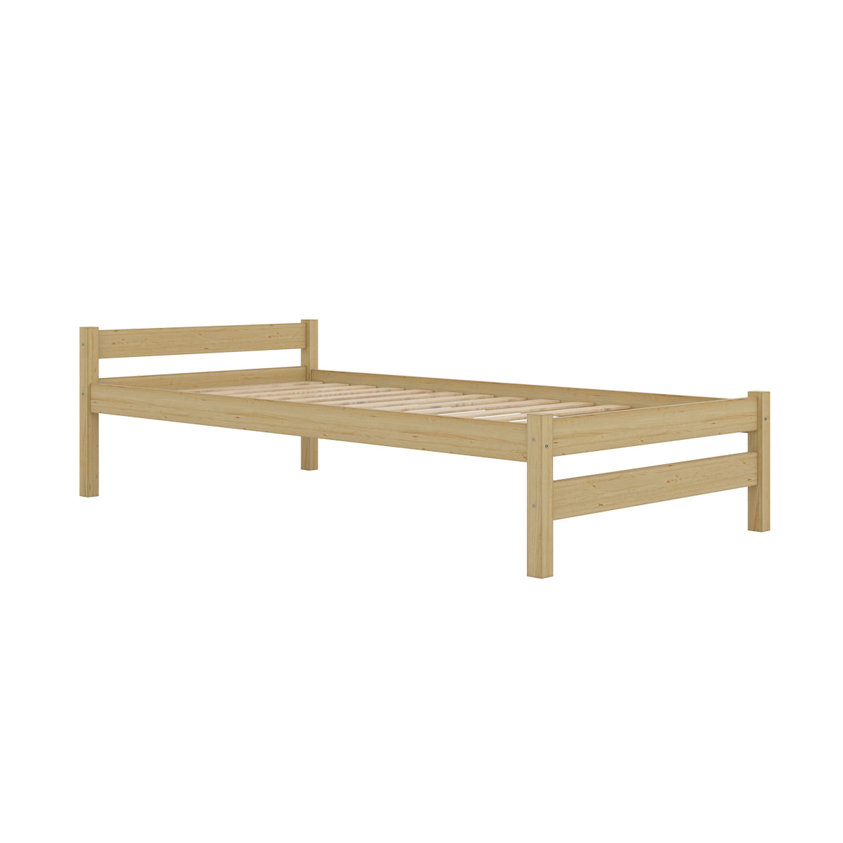 Lit 90x200 sommier inclus Kocot Kids Axel Bois - vue 2