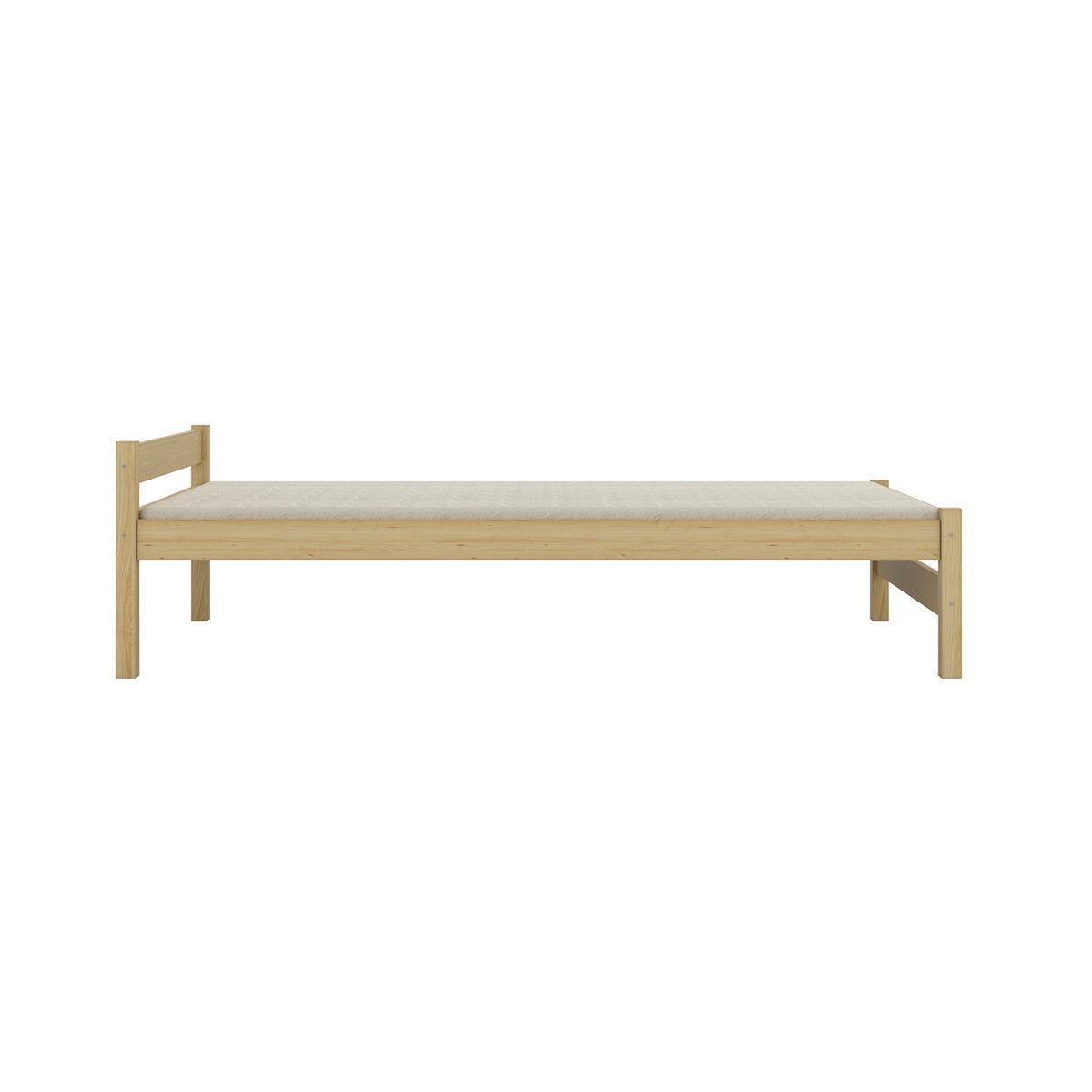 Lit 90x200 sommier inclus Kocot Kids Axel Bois - vue 3