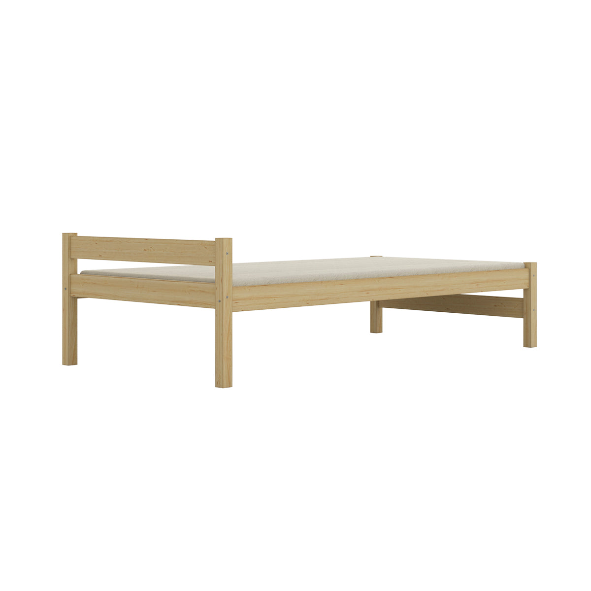 Lit 90x200 sommier inclus Kocot Kids Axel Bois - vue 4