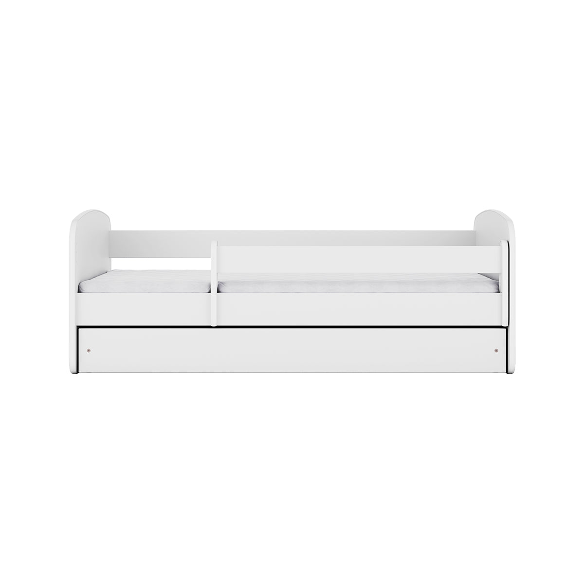 Lit 80x160 sommier et tiroir inclus Kocot Kids Babydream - Blanc - vue 3
