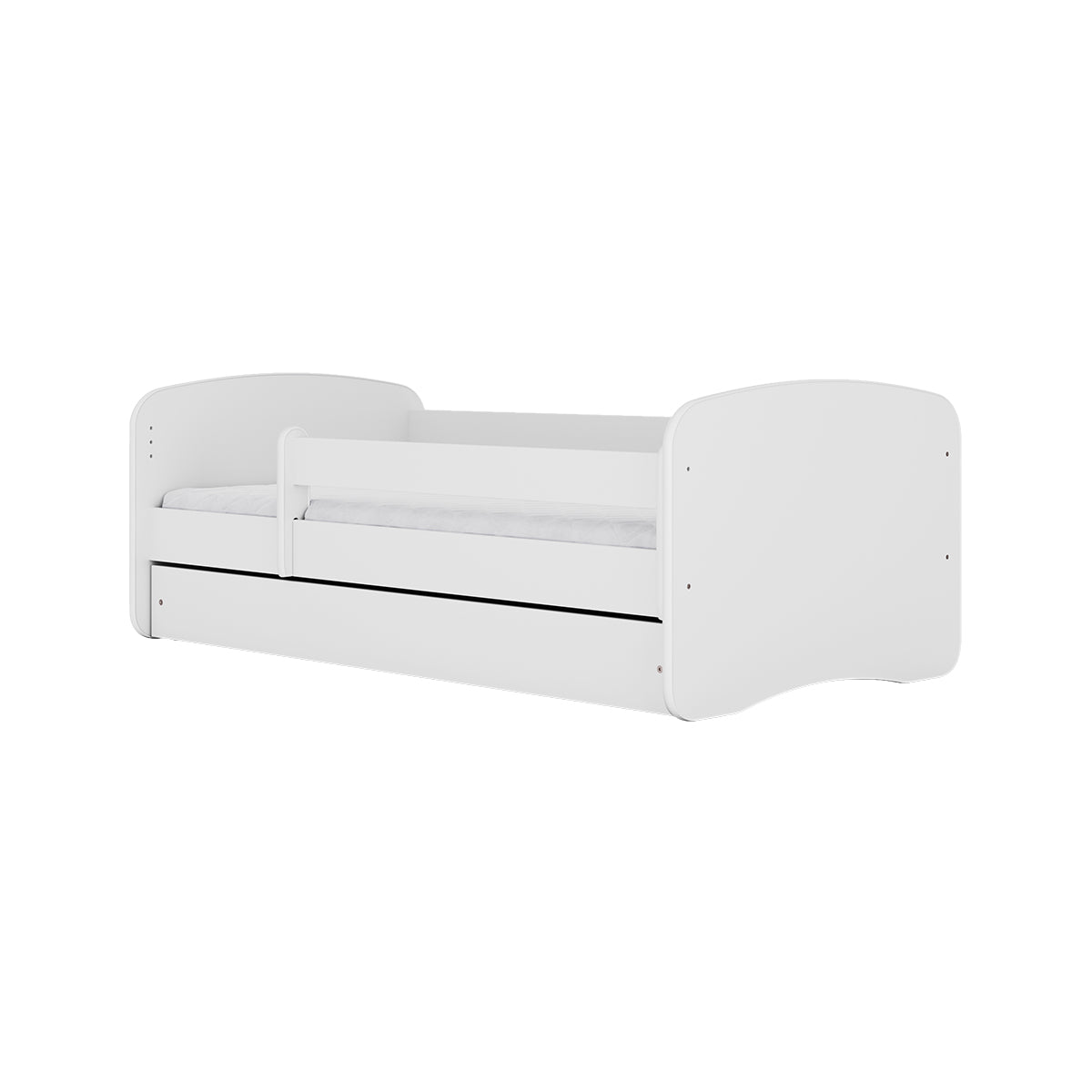 Lit 80x160 sommier et tiroir inclus Kocot Kids Babydream Ourson bleu - Blanc - vue 5