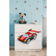 Commode 3 tiroirs Kocot Kids Babydream Voiture de course - Blanc