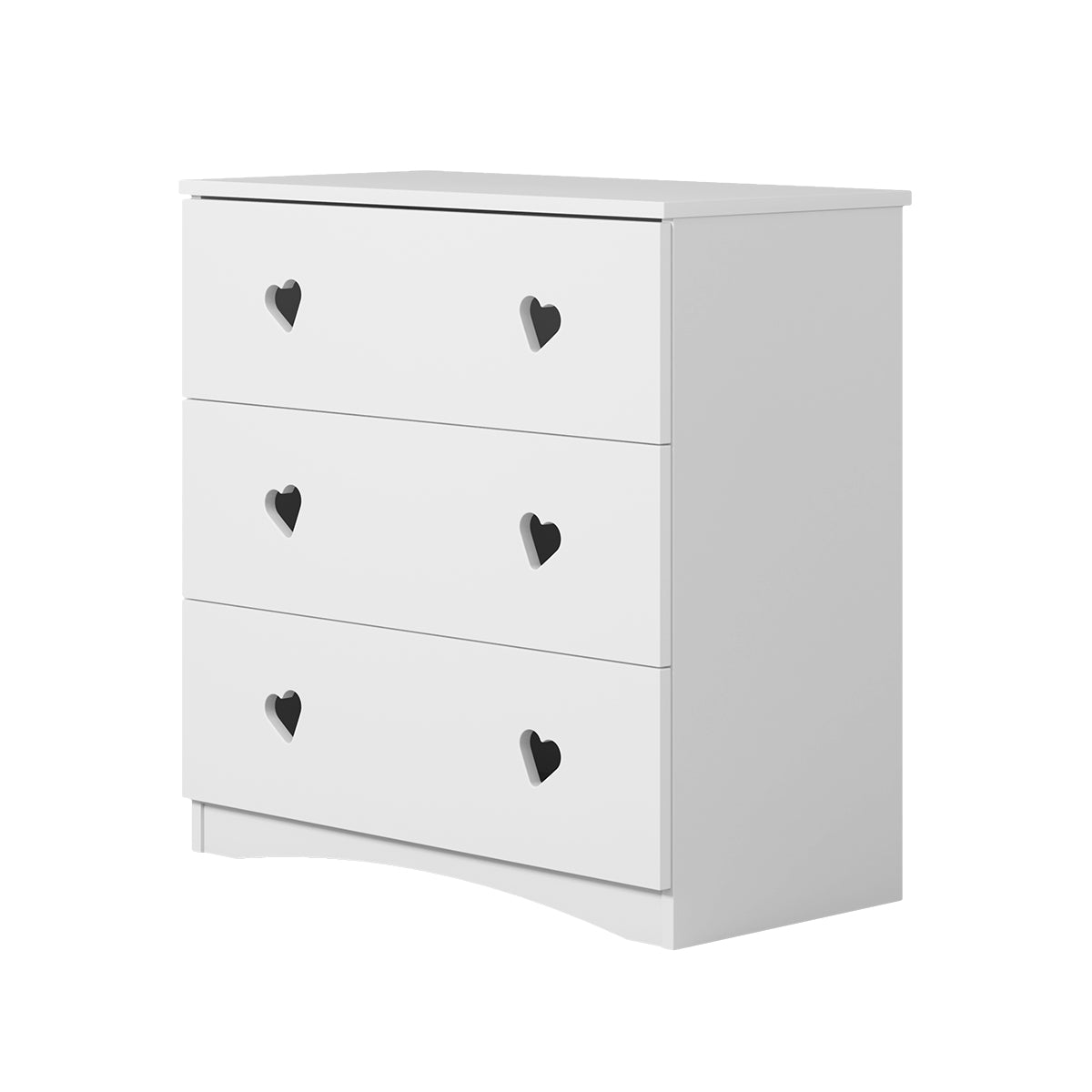 Commode 3 tiroirs Kocot Kids Julia - Blanc - vue 3